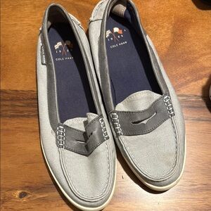 Cole Haan Gray Loafers